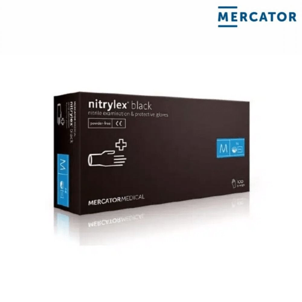 Mercator Nitrylex black-Nitril Premium Handschuh schwarz