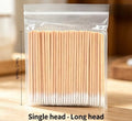One Side Anti-Flow Glue Cotton Swabs
