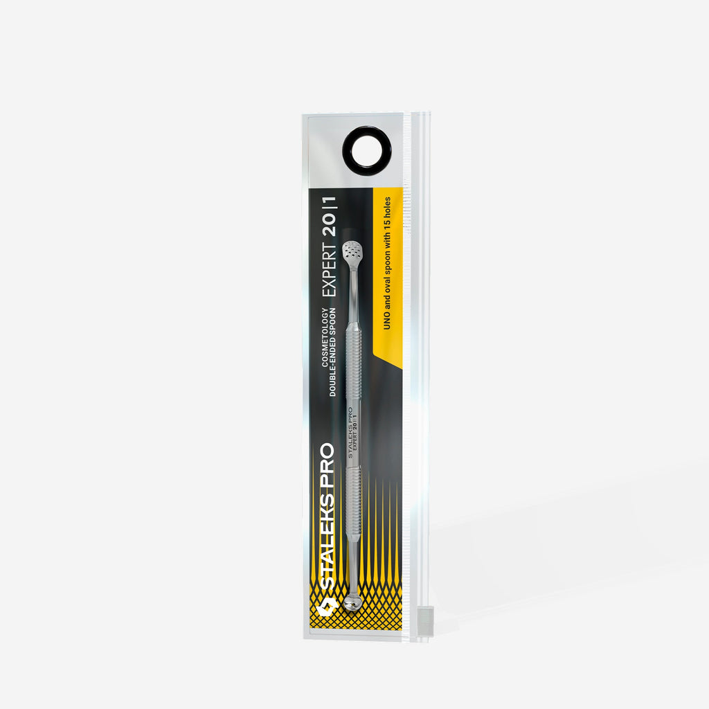 Cosmetology double-ended spoon EXPERT 20 TYPE 1