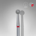 Diamond nail drill bit ball red