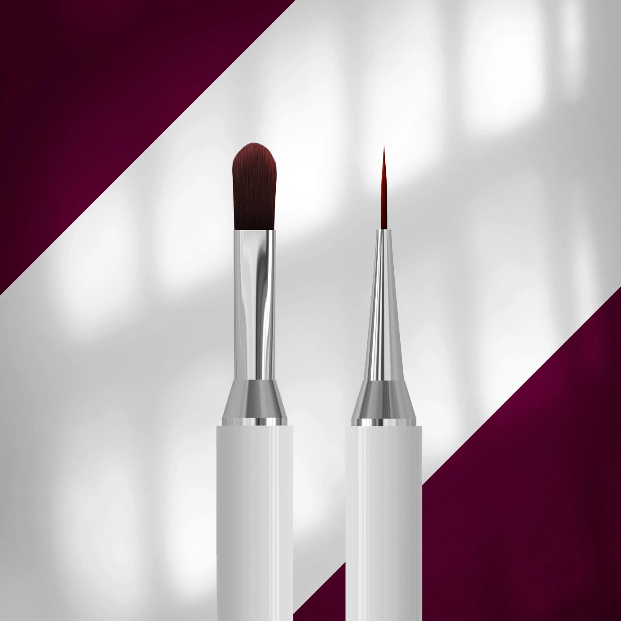 Double-ended brush Exclusive for gel 11 mm / liner